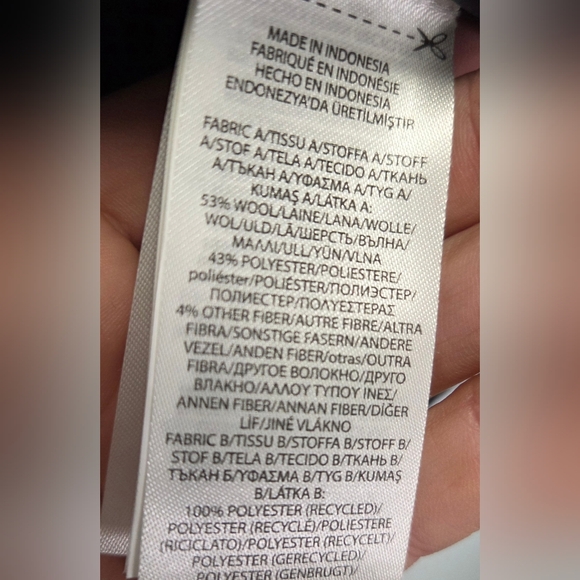 Polo Ralph Lauren Performance Down Fill Hybrid Coat Men's Navy Blue Size Large - Picture 7 of 7